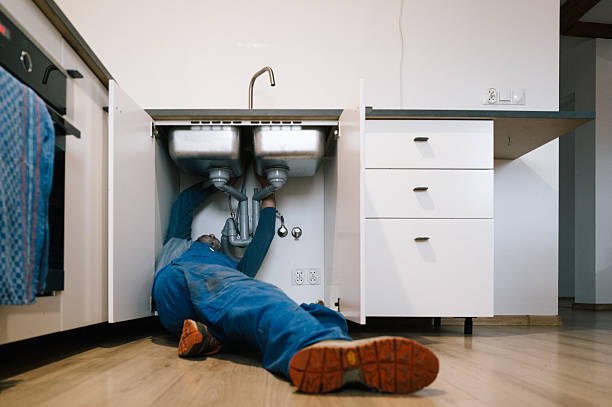 Professional Drain Cleaning technician working in Royalton, MN